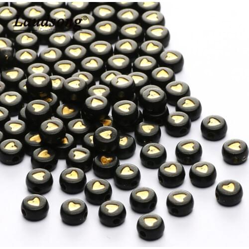 Cheap 4X7MM Round Acrylic Beads Loose Spaced Beads Wholesale Supplies Jewelry Necklace Bracelet Making DIY Handmade Accessories