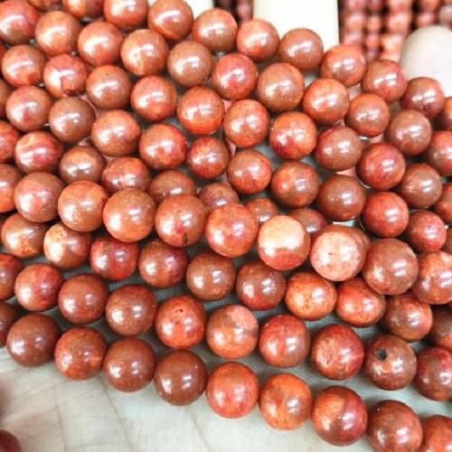 38cm length nature sponge coral beads round ball size 6mm 8mm 10mm12mm beads finding accessories loose beads diy parts