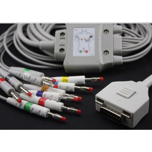 Fukeda Denshi One-piece 10ld ecg cable