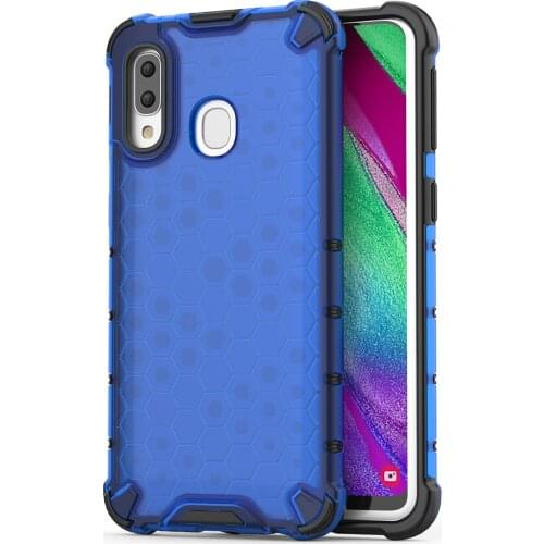 2021 for Samsung Galaxy A40 Case Cover Hybrid Hard Clear Case Silicone Armor Shockproof Case for Samsung Galaxy A40 A 40