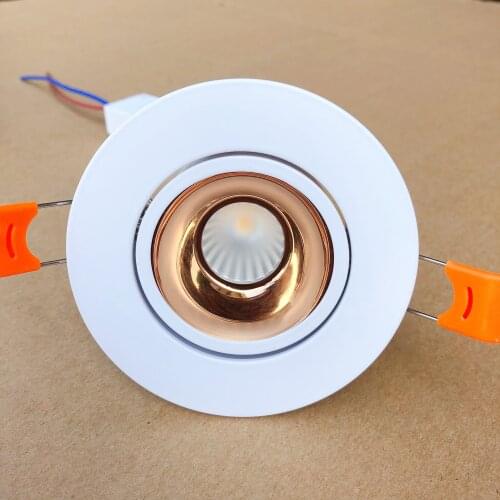 12W 15W COB Dimmable LED Downlight Recessed LED Spot Light LED Decoration Ceiling Lamp AC85-265V Aluminum for Home Shop Stores