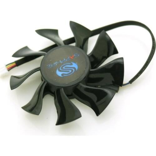 FD8015H12S 75mm VGA Fan For Sapphire HD6850 HD4860 HD5850 HD4890 Graphics Card Cooling Fan 4Pin