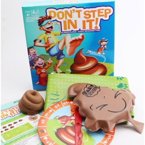 Don't Step In it Childrens Outdoor Interactive Games Don't Step On Shit Tricky Game Funny Family Game Toys