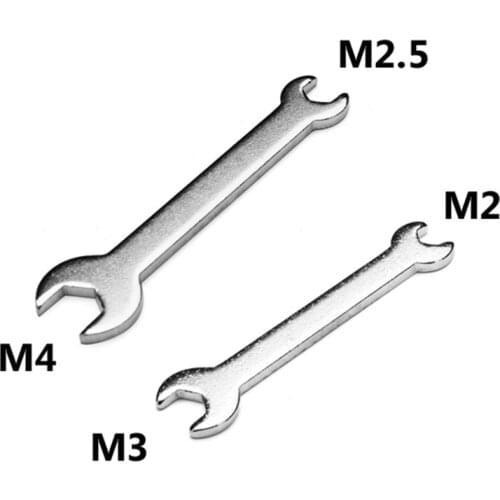 M3+M2/M4+M2.5 Small Hexagon Nuts Wrench For DIY RC Helicopter Parts High Quality