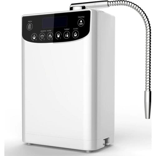 Home use pre-filtra ionizing alkaline acid purified water machine
