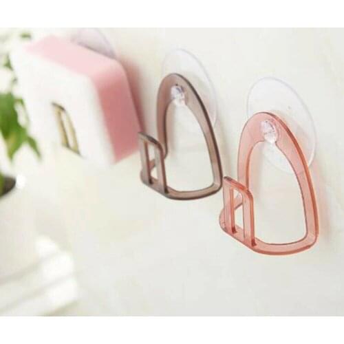 Wall Mount Punch Free Sponge Rack Sink Organizer Storage Holder Kitchen Accessories SDF-SHIP