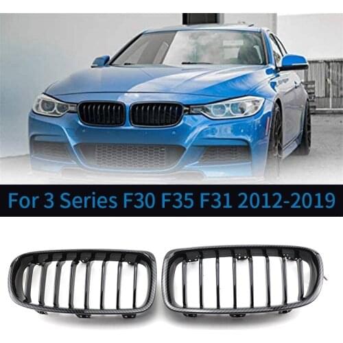 Car Front Kidney Grille Grill for-BMW 3 Series F30 F35 F31 2012-2019