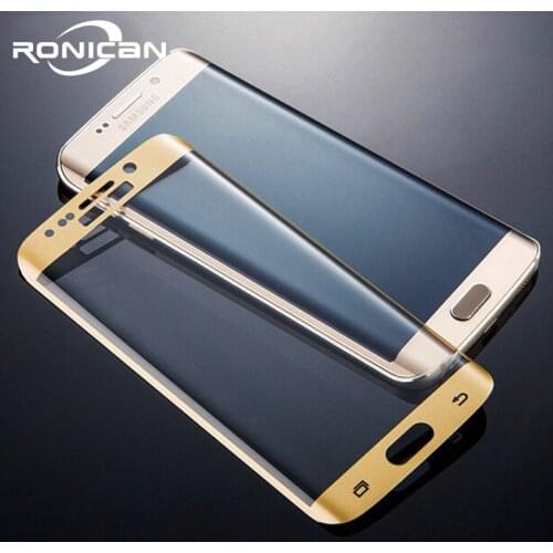 S7 edge Full Curved 3D Tempered Glass Screen Protector Protective Film Pelicula de vidro for Samsung Galaxy S7 edge S7 Edge plus