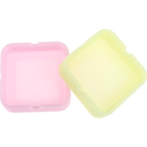1Pc Glow-in-the-dark Silicone Ashtray Luminous Ashtray For Smoking Cigarette Cigar Portable Anti-drop Ashtray