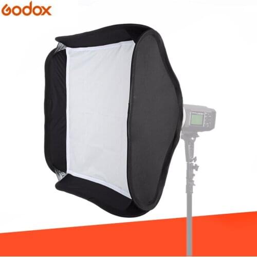 Godox Softbox 80 x 80cm Portable Collapsible Softbox Diffuser with Bowens Mount Speedring BPS80 for Godox AD600BM AD600B