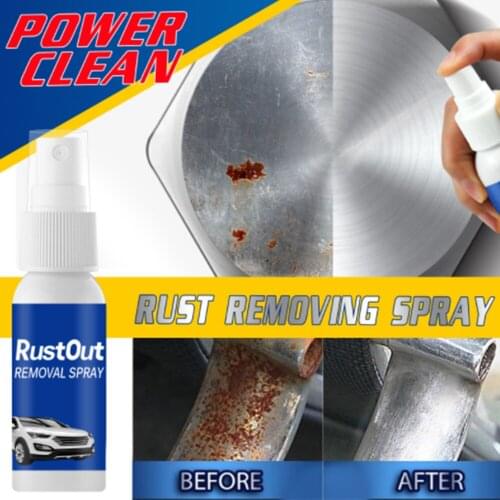 Rust Remover Multi-Purpose Rust Inhibitor Auto Window Rust Remover Derusting Spray Car Maintenance Cleaning Rust Converter