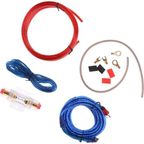 1500W Amplifier Instalation KIT Profesional Car Audio Power Sound Cable Wire