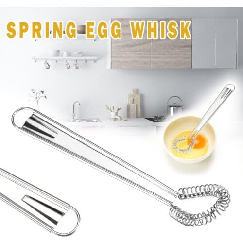 20cm Egg Wire Whisk Stainless Steel Egg Sauce Smooth Cream Hand Whisking Stirrer kitchen Tools Parts