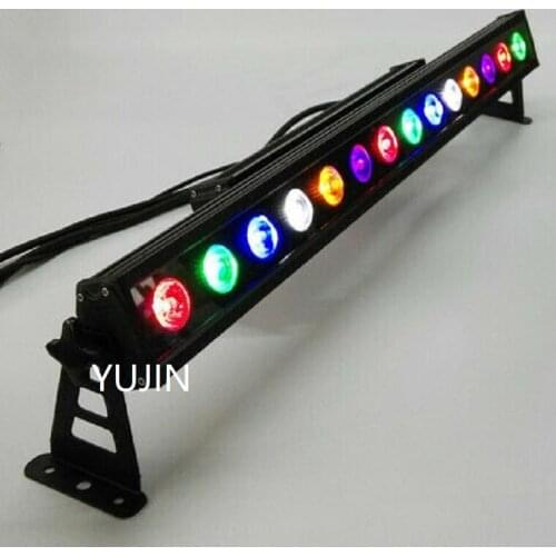 4pcs/lot high brightness 14x30w outdoor led wall washer bar 3in1 rgb pixel light