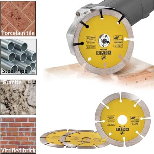 Diamond Disc Saw Blade Ceramic Tile Ordinary Glass Jade Marble Polishing Cutting Blade Sharp Durable Brazing Grinding 110mm
