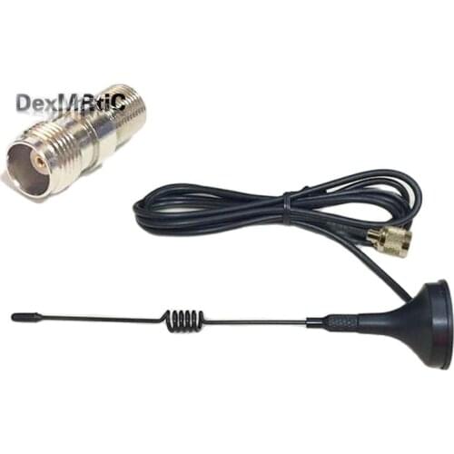 2.4Ghz 3dbi wifi antenna with magnetic base extension cable 1.5m TNC male connector+TNC Female switch Female Jack RF Adapter