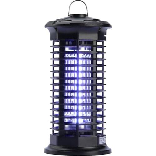 11W Electronic Fly Trap UV LED Light Mosquito Zapper Pest Control EU Plug