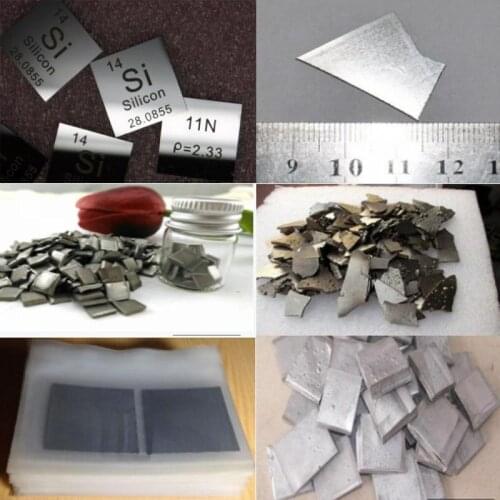 1g/10g/1pcs High Purity 99.99% Si/Re /Nb /Co /In /Ni Metal Sheets