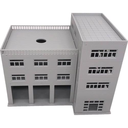 Outland Models 3-Stall Truck Garage/Engine House N Scale