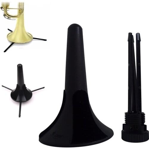 Trumpet Stand Brass Instrument Accessories Professional Trumpet Tripod Holder Foldable Portable with Metal Leg
