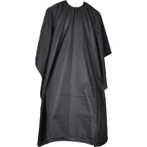 Professional Barber Cape Salon Clothing Nylon Barber Cape HairdresserS Cape Black Stain-Resistant Apron For Hairdressers
