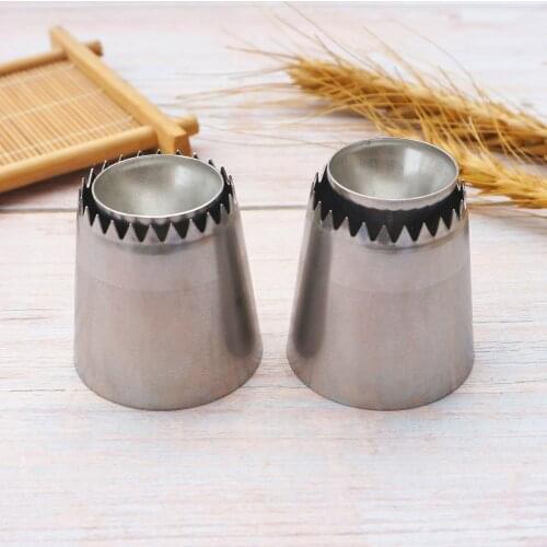 Russian Nozzle Cookies Mold Sulta Ne Ring Piping Nozzles Icing Piping Tip Cake Decorating Pastry Tool