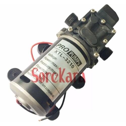 T-YD DC 12V 80W Self-priming Booster Diaphragm Water Pump Automatic Pressure Switch 300L/H For Car washing