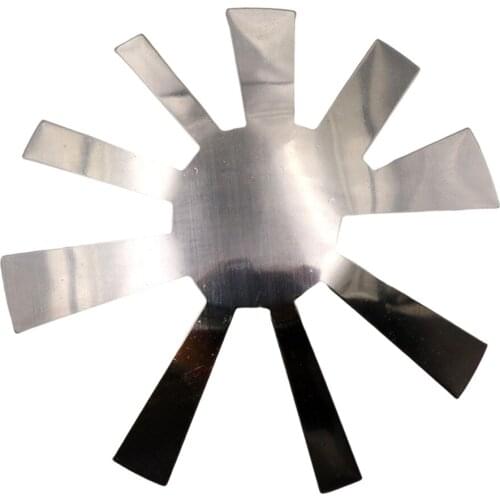 Multi-Sizes Easy French Edge Metal Trimmer Cutter Stencil Nail Template Tool