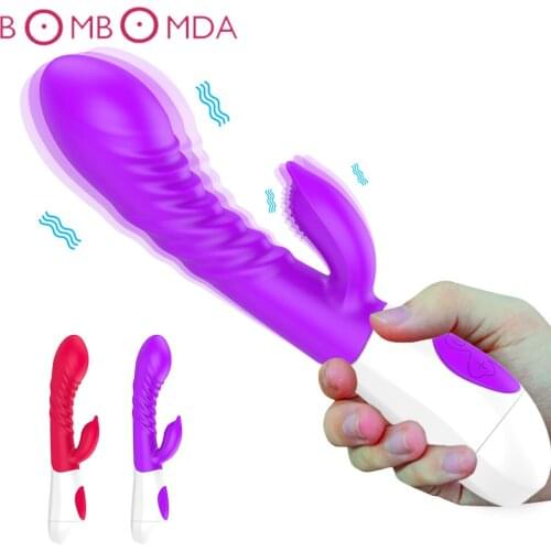 G Spot Rabbit Vibrator Dildo Clitoris Stimulator Adult Erotic toys High Quality Sex Machine Vibrator Sex Toys For Women Sex Shop