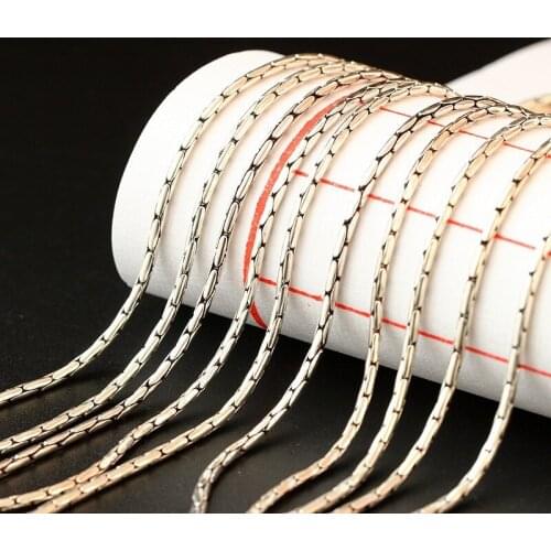 S925 Sterling Silver Jewelry Wholesale Authentic Retro Thai Silver Necklace Wild Hypoallergenic Silver Chain Men And Women