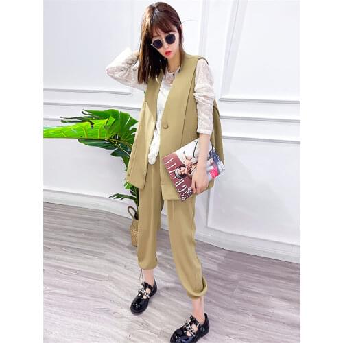 Summer New Womens Fashion Thin Suit Waistcoat 2021 Autumn Temperament Loose Big Size Street Casual Vest Jacket Trend aq858
