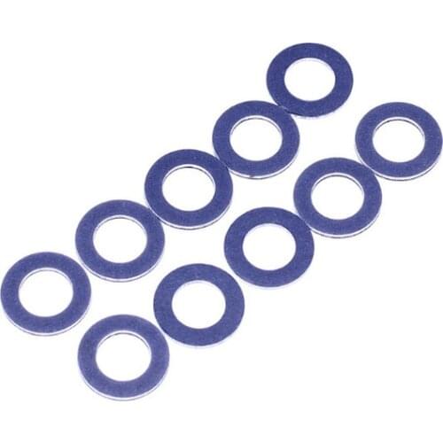 10PCS Engine Oil Drain Plug Seal Washer Oil Pan Gaskets Rings For TOYOTA 90430-12031