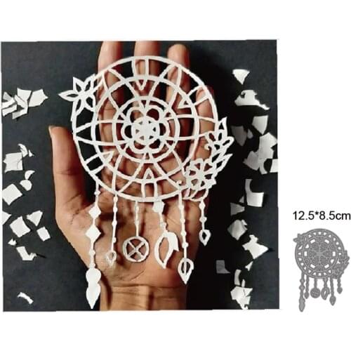 2021 Metal Cutting Dies Cut Mold Flower Net Frame Decoration Scrapbooking dies Paper Craft Knife Mould Blade Punch Stencils dies