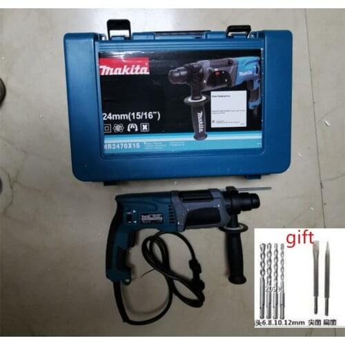 220-240V Makita HR2470F rotary hamme Drill r with box stonecutter 780W SDS Plus