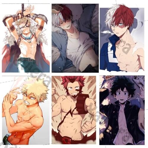 Diamond Painting Japanese Anime My Hero Academia 5D Diy Cross Stitch Full Square Round Diamond Mosaic Embroidery Home Decoration