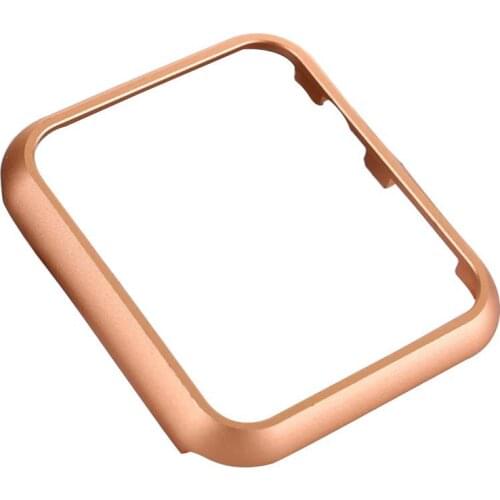 Aluminium Cover For Apple Watch 5 case Full cover series 6 se 5 4 3 matte bumper frame for iWatch 6 5 4 protector 38 40 42 44mm