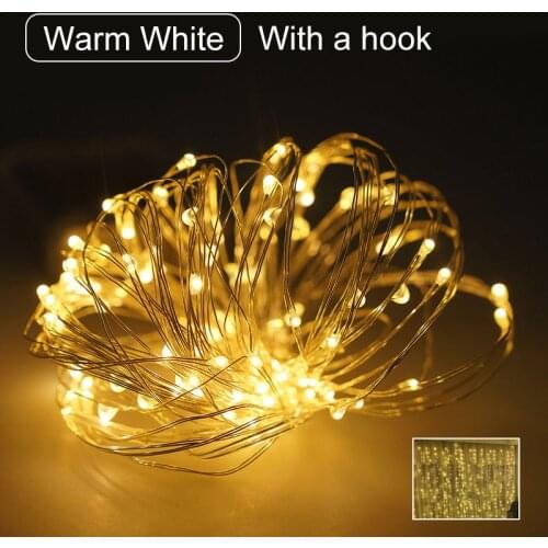 Remote Garland Curtain Lamp USB Icicle Fairy Lights String Lights Curtain Indoor Garland Lights Decorative Christmas Wall Art