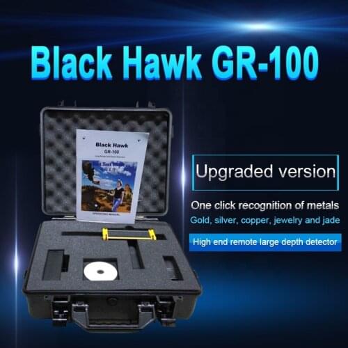 GR100 GR-100 30M Depth Treasure Hunting Long Range Gold Silver Gem Diamond Detector Metal Detector