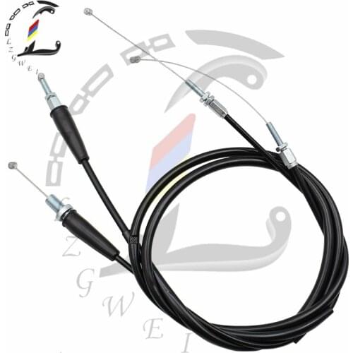 Motorcycle Throttle Cable/1 Pair For Honda off-road Rally XR400 xr400r XR 400 Throttle Fuel Lift Cable