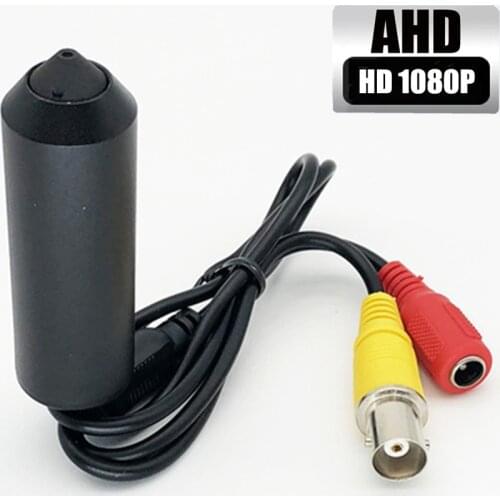 Mini Small AHD Camera 1080P Coaxial BNC 3.7mm Lens 2MP Analog Home CCTV Security Surveillance Camera Indoor Bullet Metal Housing