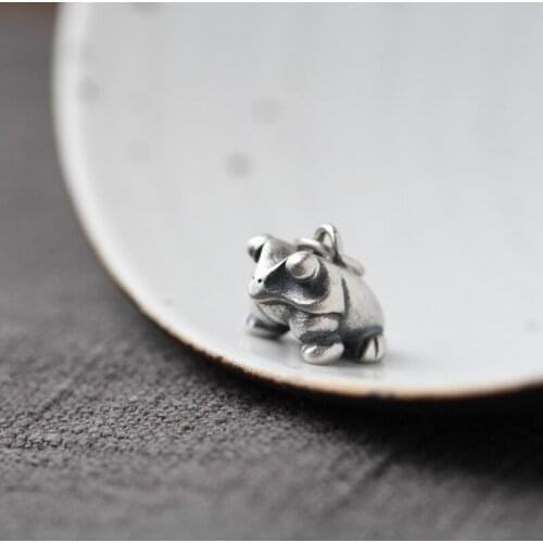 Frog Pendants Silver Jewelry Fashion Necklace Pendants for Women Jewelry 925 Sterling Silver Gifts for Women 925 Silver Original