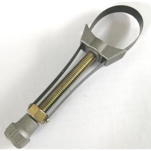 Oil Filter Wrench Adjustable 60mm-120mm Heavy-Duty Oil Filter Wrench Disassembly Maintenance Tool for Car and Motorcycle