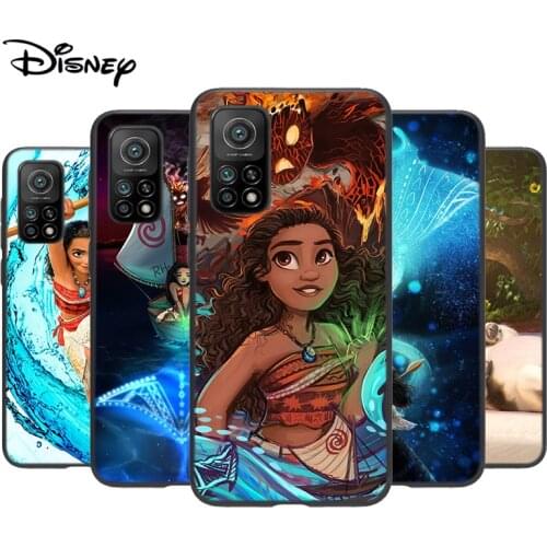 Silicone Cover Moana Art Disney For Xiaomi Mi Note 11i 11 10i 10T 10 9 9T SE 8 Lite Pro Ultra Phone Case Shell