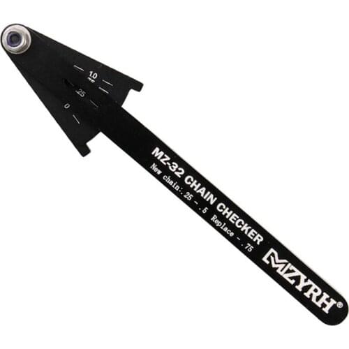 High Quality Bicycle Bike Chain Checker Wear Indicator Measure Tool Durable Portable Gauge Repair Checker Tools In Stock