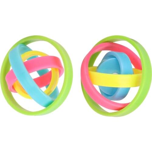 1Pc Orbiting Rings Fidget Spinner Novelty Spining Toy Hand Finger Fidget Toys Ring Finger Spinner Kids Adult Decompression Toys