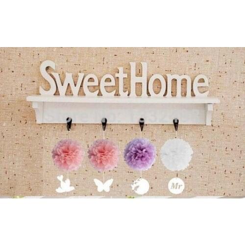 30 Colors Free Shipping 150pcs 18 inch 45cm Tissue Paper Pom Poms Flower Balls Party Wedding Home Birthday Party Decorations