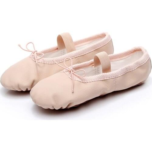 PU Clear Full Sole Soft Bottom Ballet Shoes For Adult Girls National Dance Belly Yoga Cats Claw Shoe Children Dance Shoes