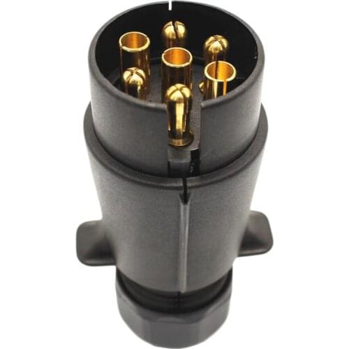 Towing Electrics 7 Pin 12N European Plastic Plugs for Car Trailer Caravan
