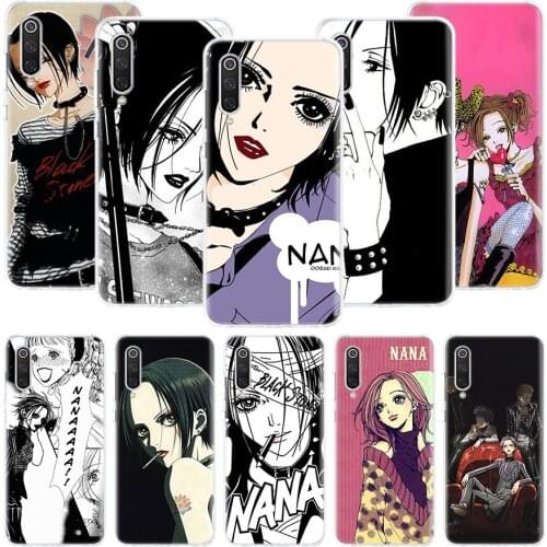 NaNa Osaki Anime Phone Case For Xiaomi Mi Note 10 11 9 8 10T 9T CC9 A1 A2 A3 5X 6X Pocophone F1 X3 F2 Pro Lite Coque Cover