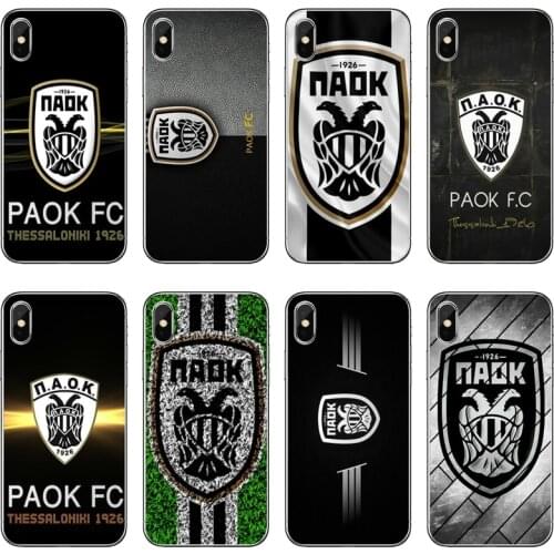 For Xiaomi Redmi Note 6 5 5A 4 3 pro S2 5 plus 6A 4A 4x Pocophone F1 cover case Paok Fc Thessaloniki
